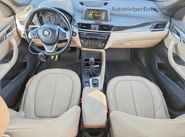 WBXHU7C30H5H38374 2017 BMW X1 Black 