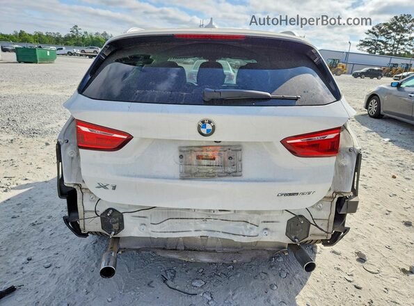WBXHU7C32J5L07599 2018 BMW X1 White Հետևի տեսք