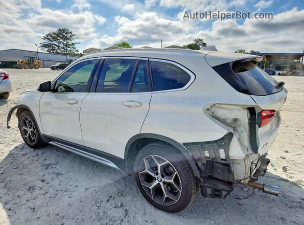 WBXHU7C32J5L07599 2018 BMW X1 White Հետևի ձախ