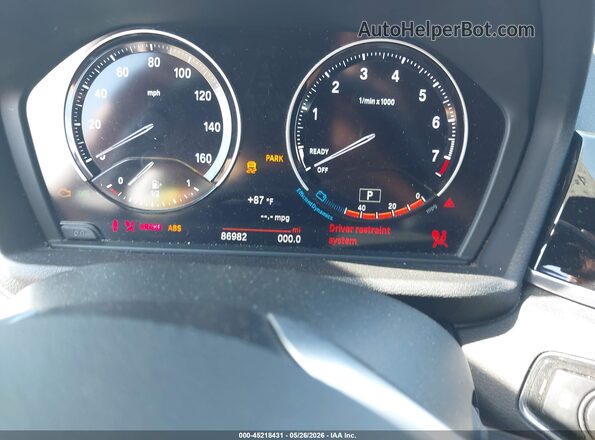 WBXHU7C33J3F04540 2018 BMW X1 Silver Вид задніх сидінь