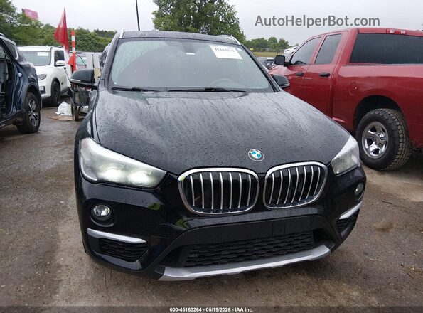 WBXHU7C38J5L07347 2018 BMW X1 Черный Вид щитка приборов
