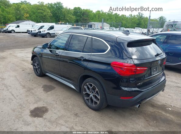 WBXJG9C07N5V48820 2022 BMW X1 Black Trasero izquierdo