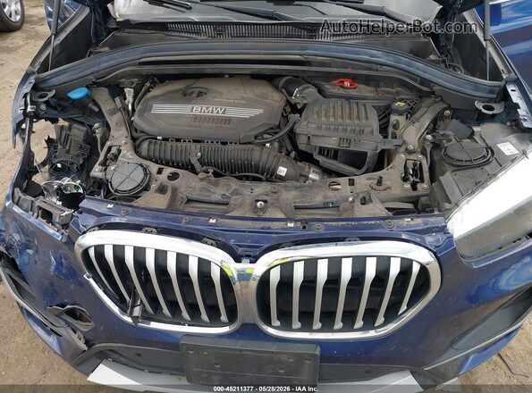 WBXJG9C08L5P60820 2020 BMW X1 Синий Вид сзади