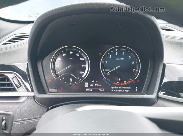 WBXJG9C08L5P60820 2020 BMW X1 Синий Вид задних сидений