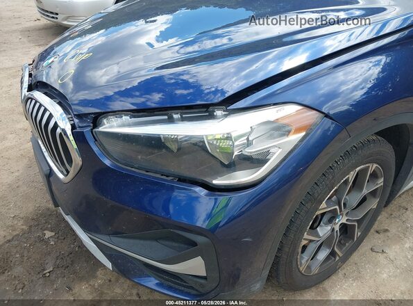 WBXJG9C08L5P60820 2020 BMW X1 Синий Вид спереди
