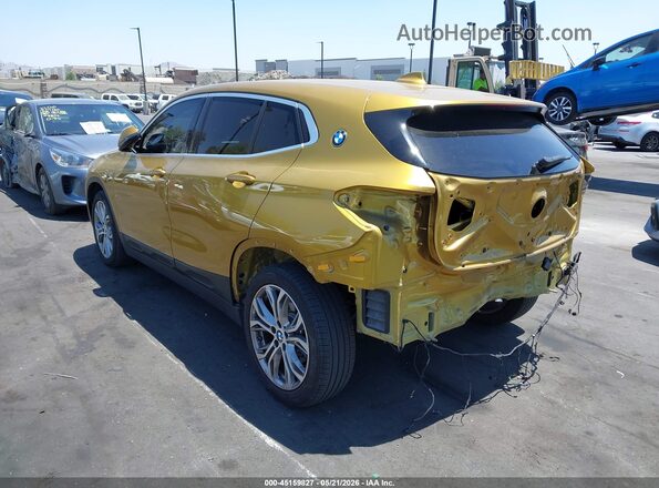 WBXYH9C08M5T03065 2021 BMW X2 Желтый Задняя левая четверть
