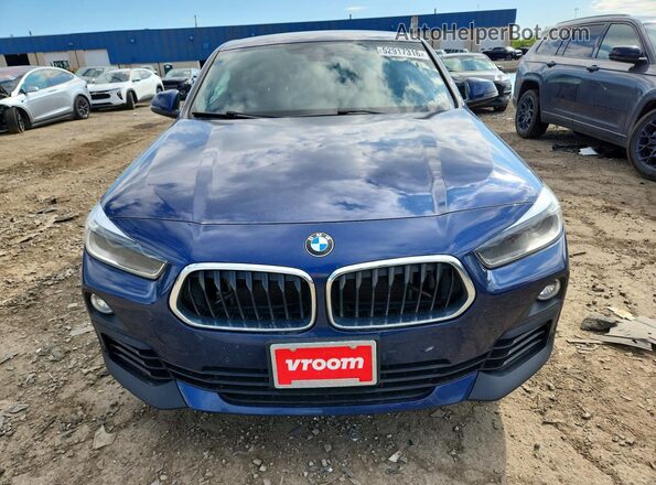 WBXYH9C09L5P00525 2020 BMW X2 Blue Front view