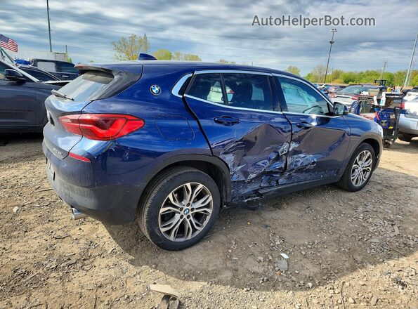 WBXYH9C09L5P00525 2020 BMW X2 Blue Rear right