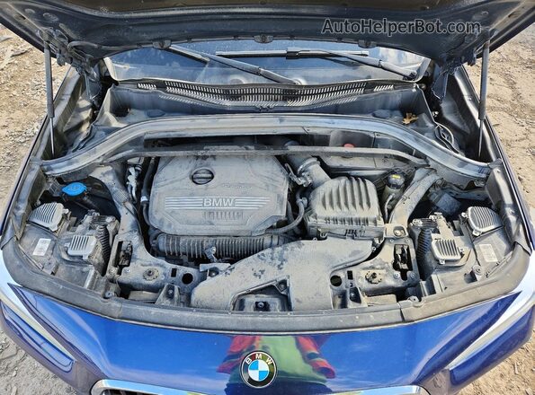 WBXYH9C09L5P00525 2020 BMW X2 Blue Engine compartment view