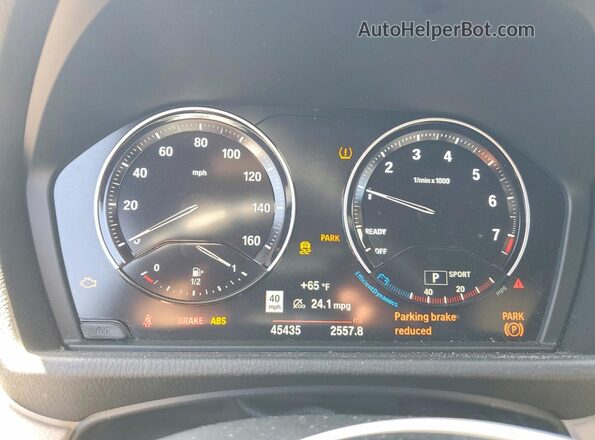 WBXYJ1C04M5S44800 2021 BMW X2 Black Widok zestawu wskaźników