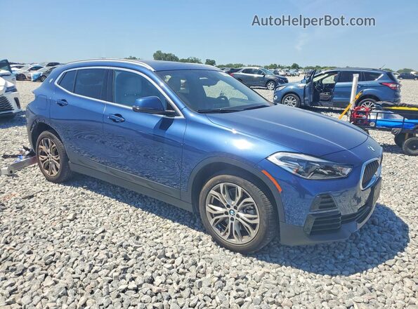 WBXYJ1C07M5S06607 2021 BMW X2 Blue Front right