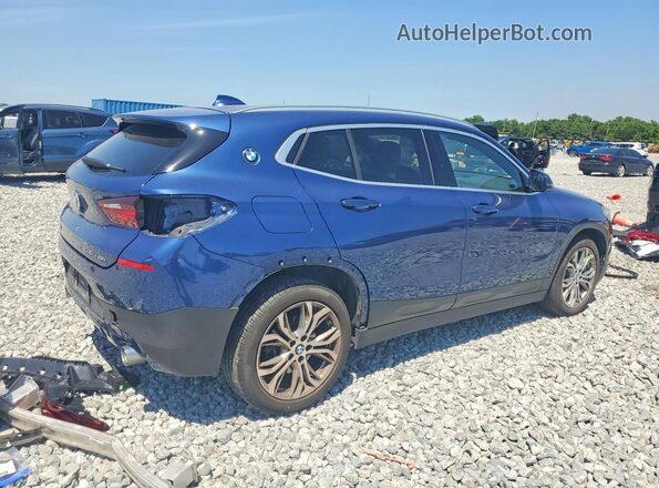 WBXYJ1C07M5S06607 2021 BMW X2 Blue Rear right