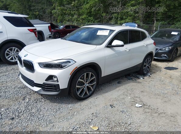 WBXYJ3C31JEB37918 2018 BMW X2 White Առջևի ձախ երեք քառորդ տեսարան