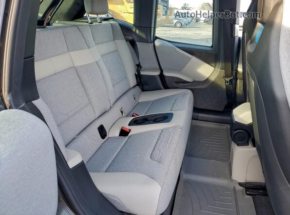 WBY1Z8C35HV894640 2017 BMW I3 Black Widok tylnych siedzeń