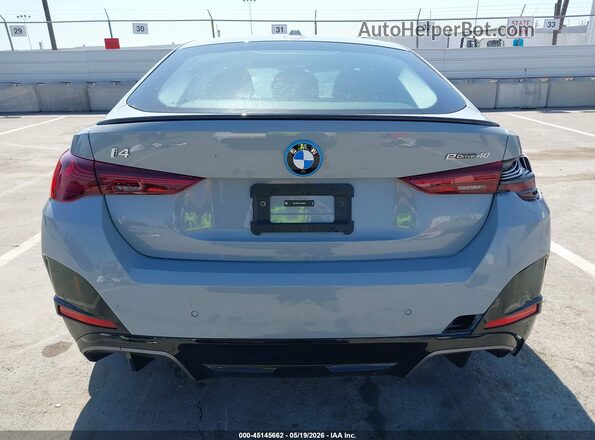 WBY23HD01SFV68040 2025 BMW I4 Gray 