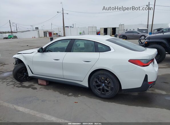 WBY23HD08SFT87792 2025 BMW I4 White 