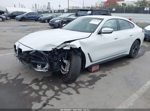 WBY23HD08SFT87792 2025 BMW I4 White 