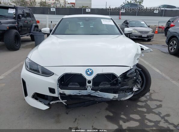 WBY23HD08SFT87792 2025 BMW I4 White 