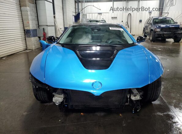 WBY2Z2C54GV674925 2016 BMW I8 Blue Widok z przodu
