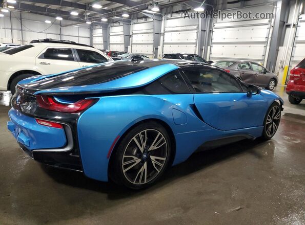 WBY2Z2C54GV674925 2016 BMW I8 Blue Tył prawy