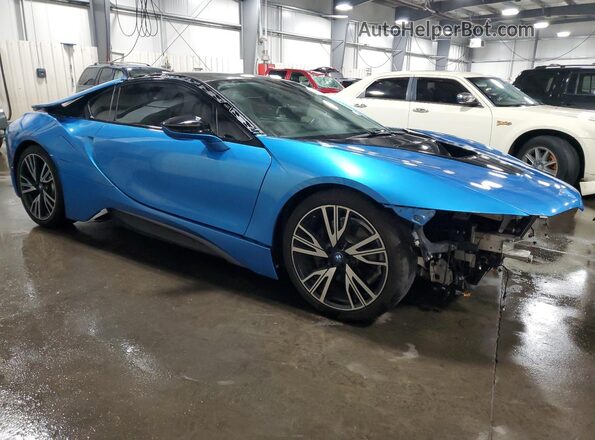 WBY2Z2C54GV674925 2016 BMW I8 Blue Przód prawy