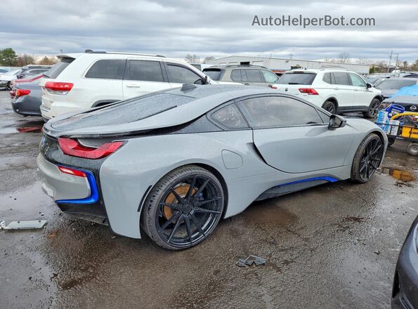 WBY2Z2C54GV675895 2016 BMW I8 Gray Rear right