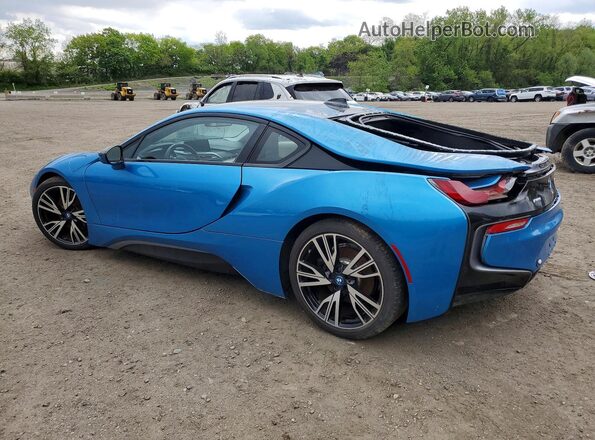 WBY2Z2C55GV675162 2016 BMW I8 Blue Tył lewy