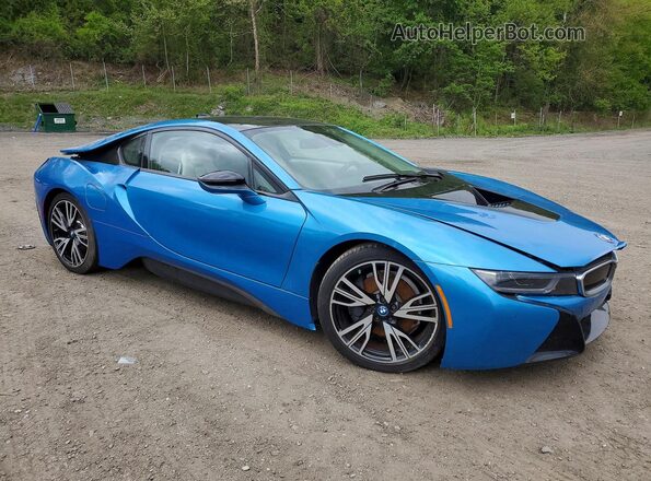 WBY2Z2C55GV675162 2016 BMW I8 Blue Przód prawy
