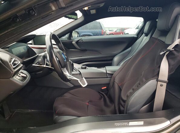 WBY2Z2C5XHV676339 2017 BMW I8 Orange Front interior view