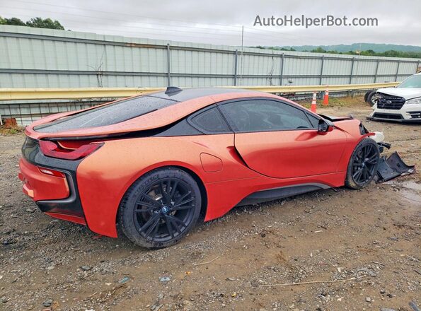 WBY2Z2C5XHV676339 2017 BMW I8 Orange Rear right