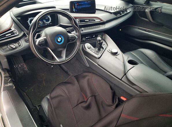 WBY2Z2C5XHV676339 2017 BMW I8 Orange Dashboard view