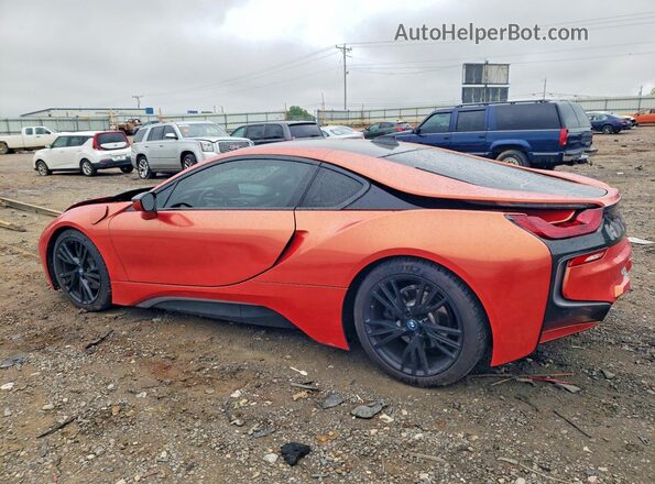 WBY2Z2C5XHV676339 2017 BMW I8 Orange Rear left