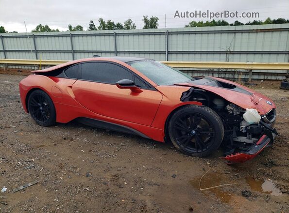 WBY2Z2C5XHV676339 2017 BMW I8 Orange Front right