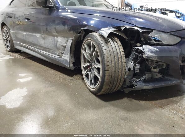 WBY33AW06PFP31605 2023 BMW I4 Blue Front view