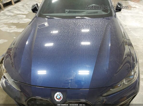 WBY33AW06PFP31605 2023 BMW I4 Blue Rear view