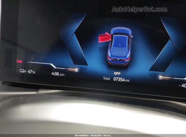 WBY33AW06PFP31605 2023 BMW I4 Blue 