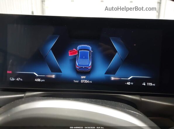 WBY33AW06PFP31605 2023 BMW I4 Blue Rear seats view