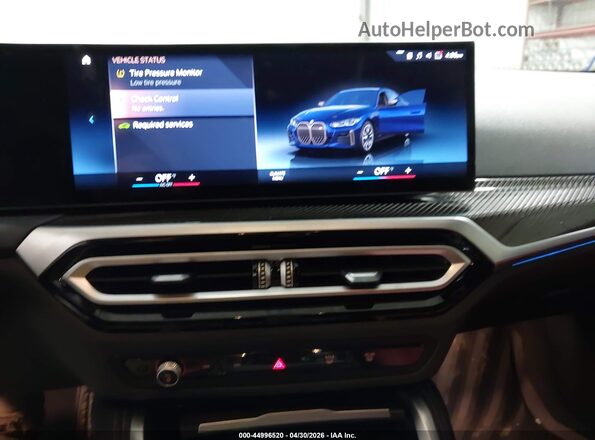 WBY33AW06PFP31605 2023 BMW I4 Blue 