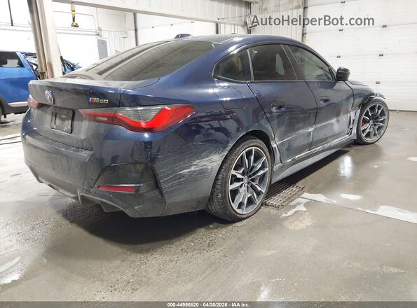 WBY33AW06PFP31605 2023 BMW I4 Blue Rear right
