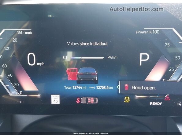 WBY33FK03RCR97204 2024 BMW OTHER Black უკანა სავარძლების ხედი
