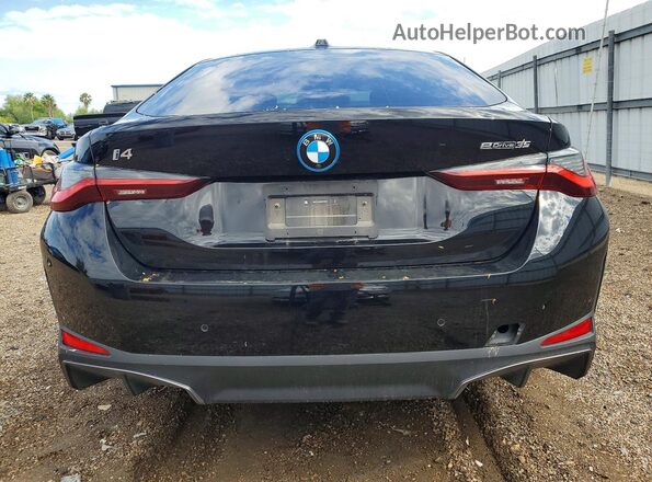 WBY43AW00RFT40375 2024 BMW I4 Black უკანა ხედი