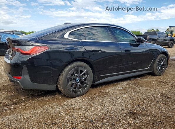WBY43AW00RFT40375 2024 BMW I4 Black უკანა მარჯვენა