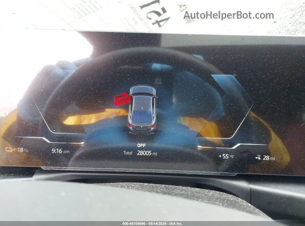 WBY43AW01RFS75813 2024 BMW I4 Gray Вид задніх сидінь