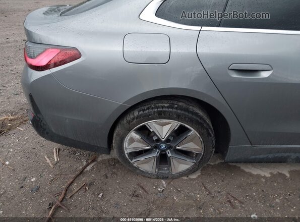 WBY43AW01RFS75813 2024 BMW I4 Gray Вид спереду
