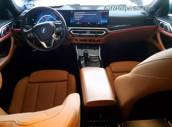 WBY43AW06PFP47016 2023 BMW I4 Black Widok deski rozdzielczej