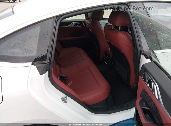 WBY43AW07PFR42039 2023 BMW I4 Белый Вид наклейки с VIN-кодом