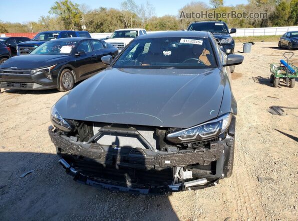 WBY43AW07RFT11567 2024 BMW I4 Gray Widok z przodu
