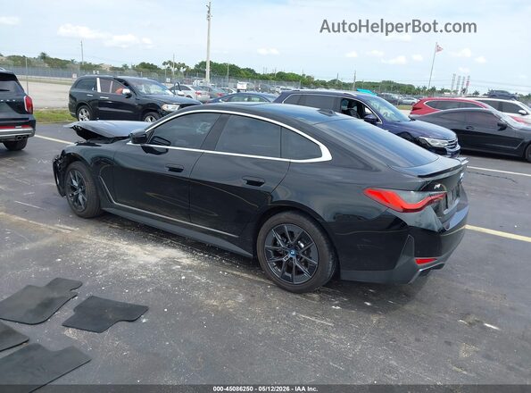 WBY43AW08PFR29462 2023 BMW I4 Black Հետևի ձախ