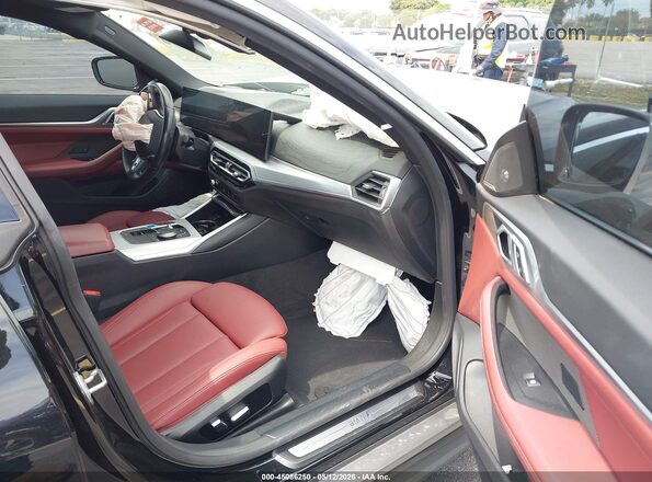 WBY43AW08PFR29462 2023 BMW I4 Black Սալոնի դիմացի տեսք