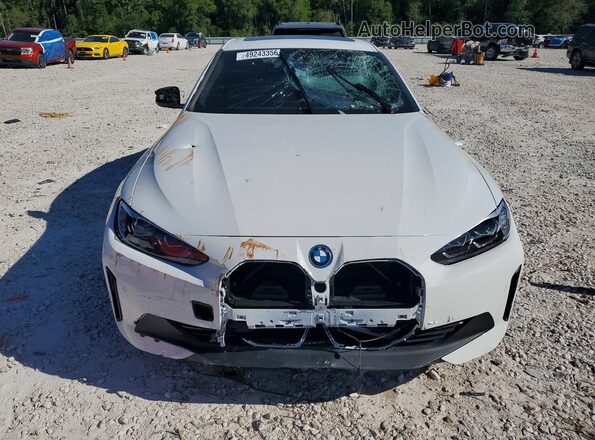 WBY43AW09PFP74985 2023 BMW I4 White წინა ხედი